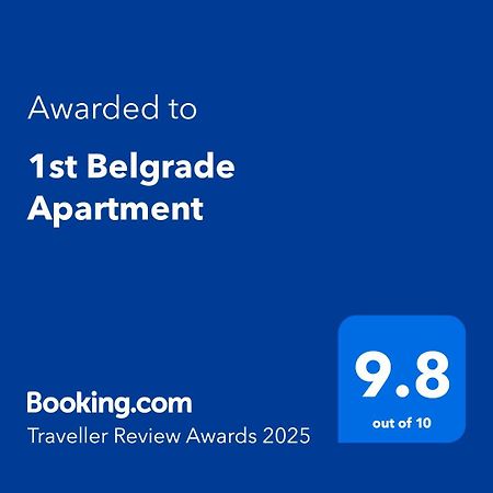 1St Belgrade Apartment Dış mekan fotoğraf